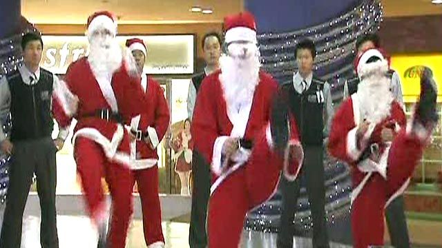 Security Santas Patrol Mall