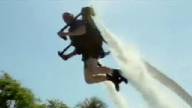Water-Powered Jet Pack Goes on Sale