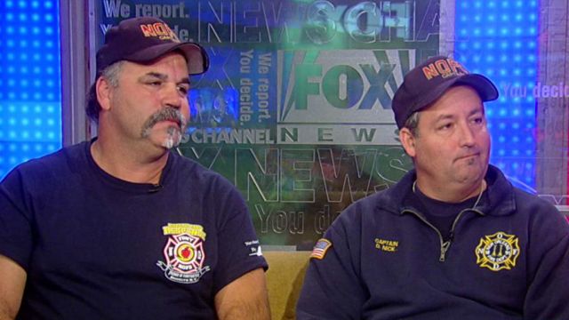 New Orlean's firefighters help with Sandy recovery