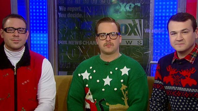 'Tis the season...for ugly Christmas sweaters
