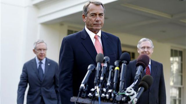 No progress between lawmakers, White House on 'fiscal cliff'