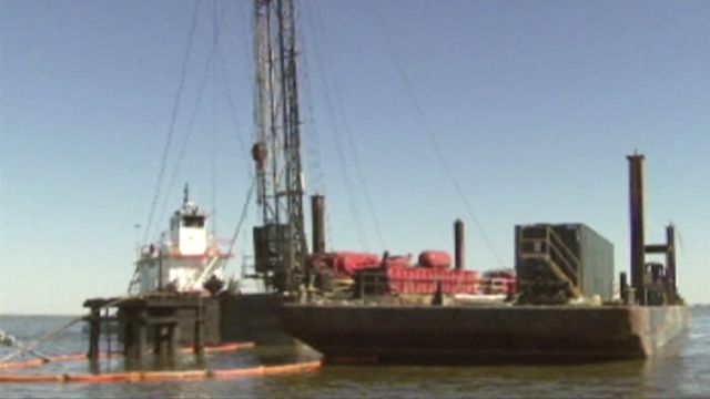 Explosion on Gulf Oil Rig