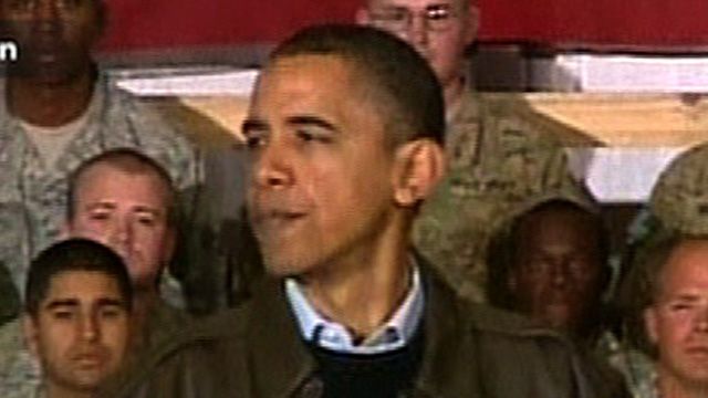 President Thanks Troops in Afghanistan