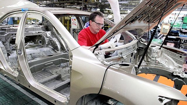 Automakers post strong gains