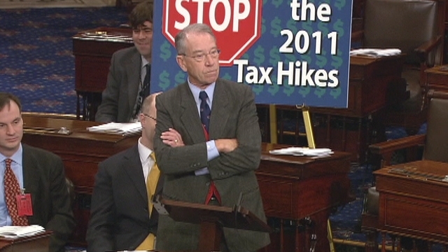 Senate Showdown on Taxes
