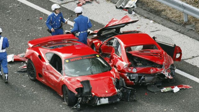 Most Expensive Car Crash Ever?