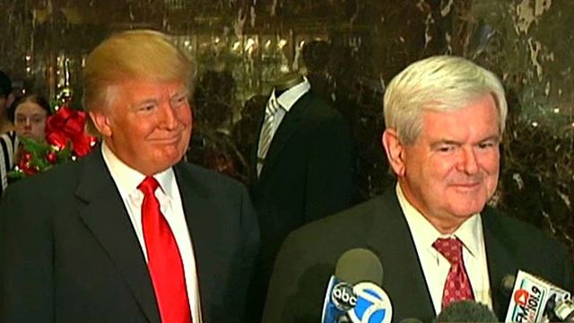 Gingrich, Trump Meeting Fuels Endorsement Speculation