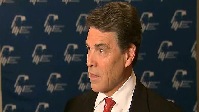 Rick Perry Interviewed by Carl Cameron