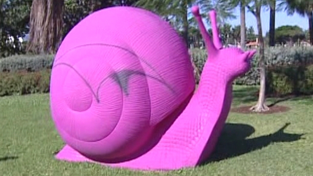 Vandalized Snail Art Has Locals Shell Shocked