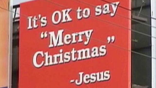 Keeping 'Christ' in Christmas