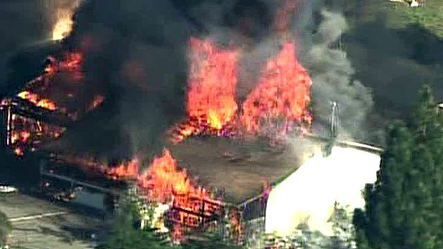 Authorities Burn Down 'Bomb House' 