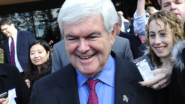 Newt Leading the GOP Pack?