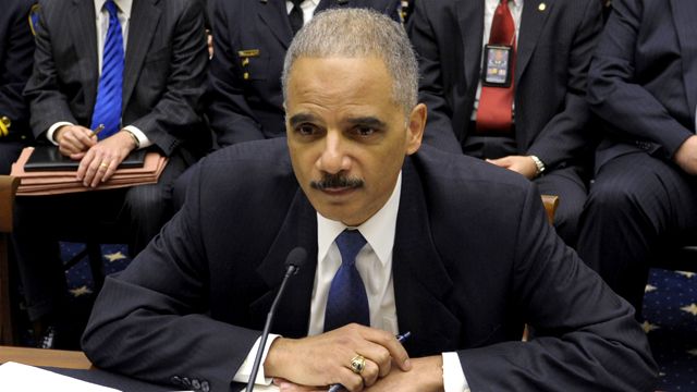 Holder a Political Liability for the Obama Administration?