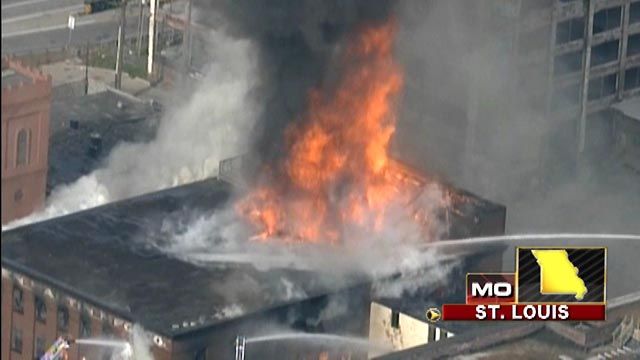 Across America: Blaze Destroys Building in St. Louis