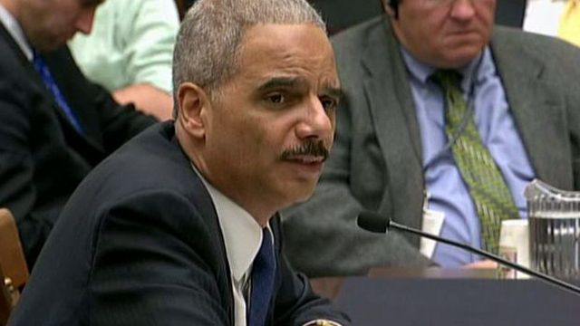 No Confidence in Holder