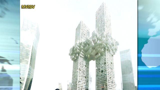 Plans for South Korea Building Resemble WTC Towers Impact
