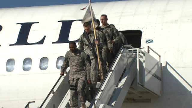 Happy Homecoming for Ft. Campbell Soldiers