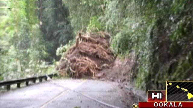 Across America: Landslide Closes Road in Hawaii