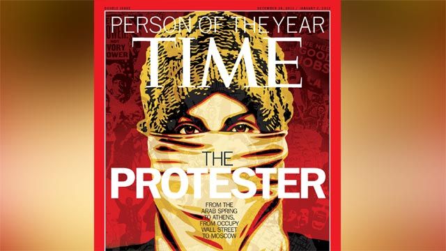 Grapevine: 'The Protester' Named 'Person of the Year'