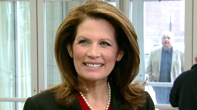 Bachmann Courts Christian Conservatives in Iowa