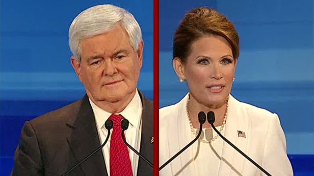 Bachmann, Gingrich Spar Over Fannie Mae, Freddie Mac