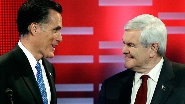 Romney's Fight to Stop Gingrich Momentum