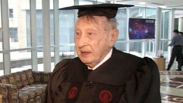 84-Year-Old Finally Receives College Degree