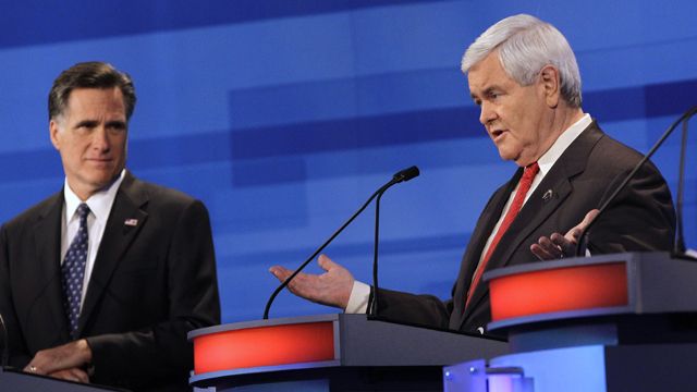 How Did Gingrich Handle Himself in Debate?