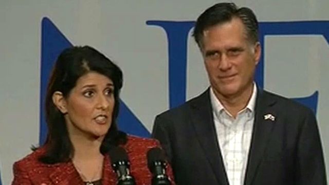 Gov. Nikki Haley Endorses Mitt Romney