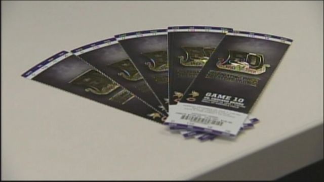 Ticket Issues for Vikings Game