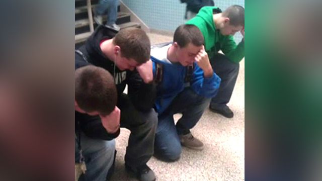 'Tebowing' Teens Suspended