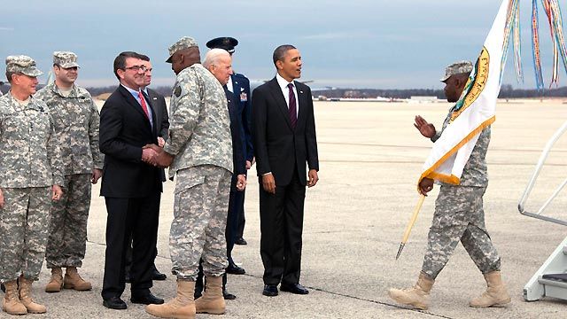 President Marks End of Iraq War