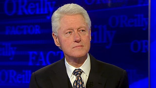 Raw: O'Reilly's Full Interview With Bill Clinton