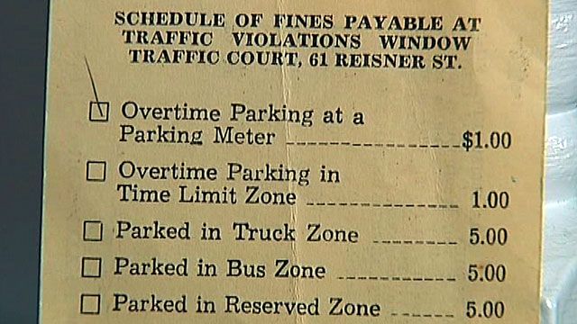 58-Year-Old Parking Ticket Paid