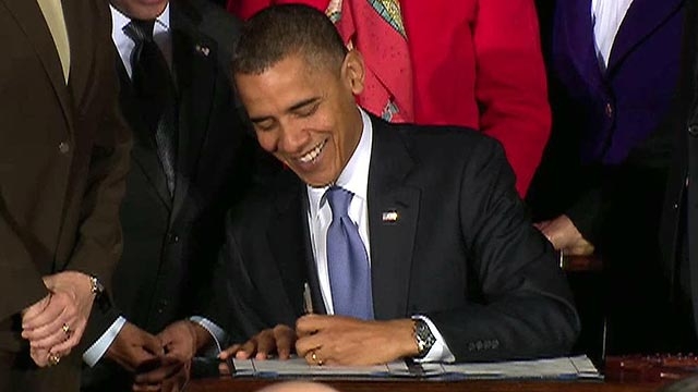 Obama Signs Repeal of 'Don't Ask, Don't Tell'