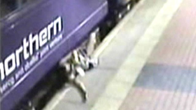 Drunk Passenger Falls Under Train