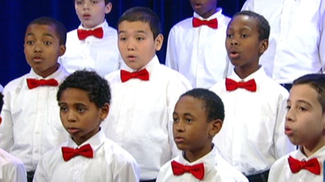Newark Boys Chorus Performs Holiday Classics