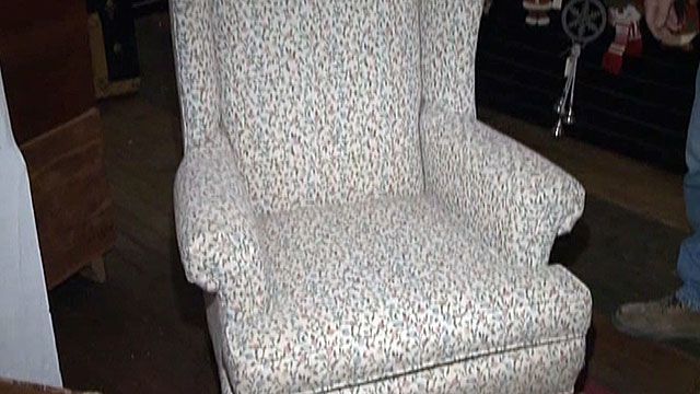 Chair Auctioned With Money Hidden Inside