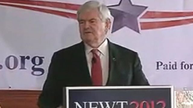 Newt Asked About 'White Working Class' Vote