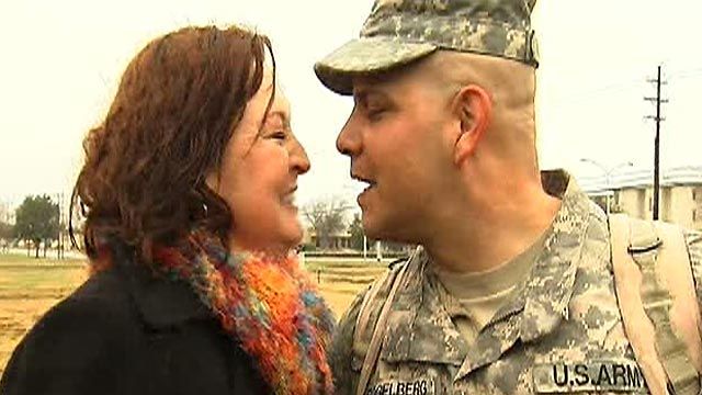 Emotional Reunions at Fort Hood