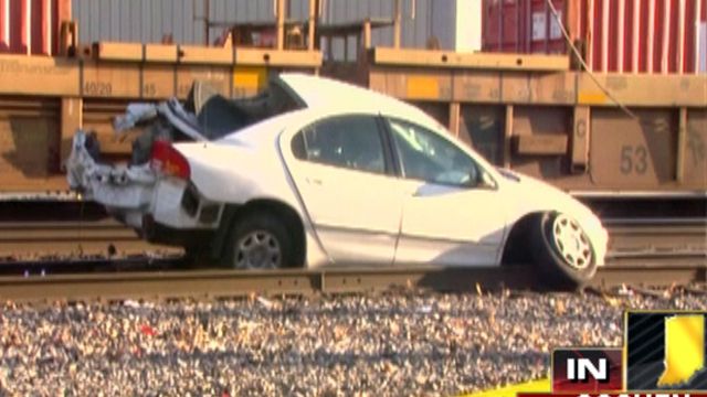 Across America: Car, Train Collide in Indiana