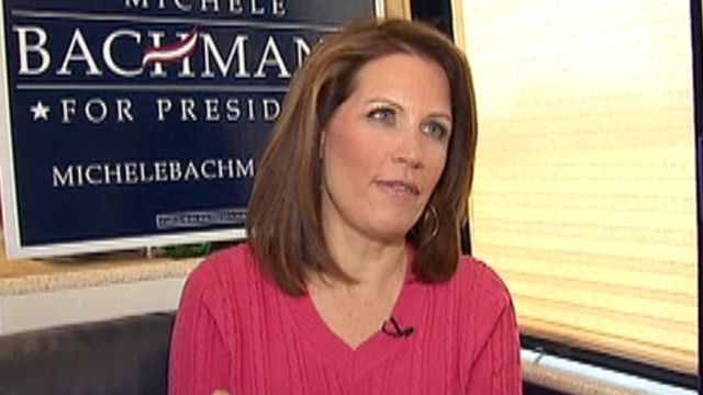 Griff Catches up with Michele Bachmann in Iowa