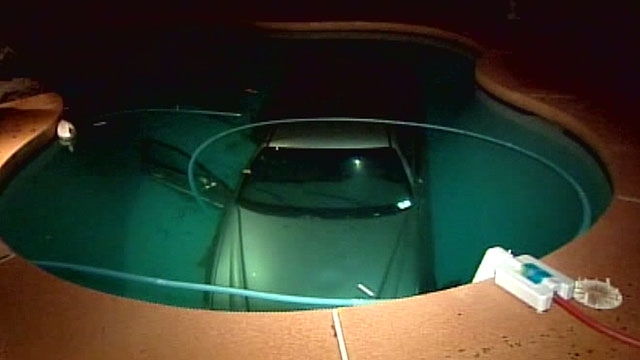 93-Year-Old Drives Car into Pool