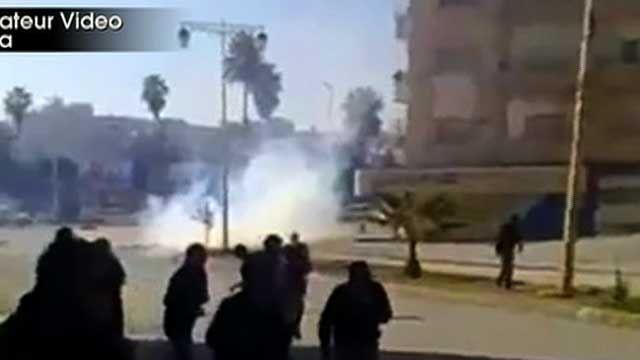 RPT: Syrian Security Forces Fire at Protesters