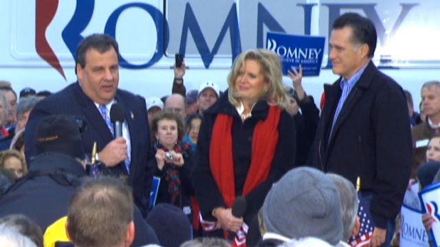 Gov. Christie Rallies for Romney and Attacks Obama