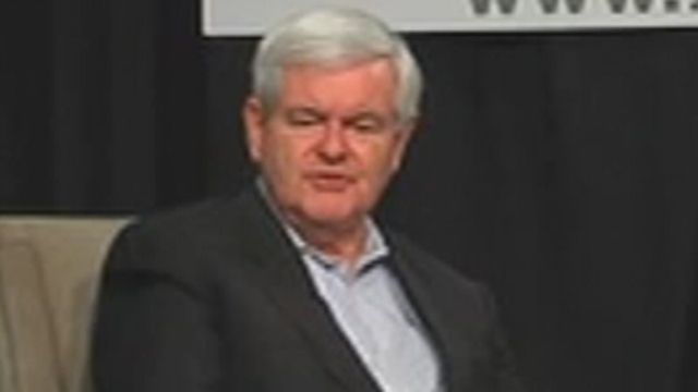 Gingrich Explains his Work With Al Sharpton